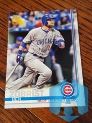 2019 Topps Series 1 Ben Zobrist #9 140/150 Chicago Cubs