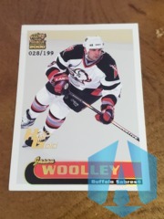 1999 Pacific Paramount Jason Woolley #33 Holo-Gold 028/199