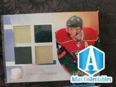 09-10 UD Upper Deck The Cup Foundations Mikko Koivu /25 Quad Jerseys
