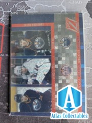 2010-11 PANINI ZENITH MAGNUS PAAJARVI HALL EBERLE JERSEY MOZAICS MATERIALS Oiler