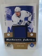 2010-11 SP Game Used Edition Authentic Fabrics Gold 020/100 Luke Schenn #AF-LS
