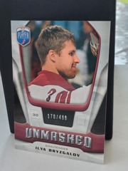 2009-10 Be A Player Goalies Unmasked #GU20 Ilya Bryzgalov 170/499 Coyotes