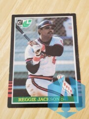 1985 Leaf Donruss #170 Reggie Jackson Angels