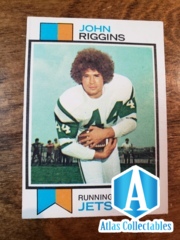 1973 Topps #245 John Riggins Card HOF NY JETS Running Back VINTAGE NFL