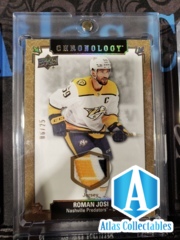 2019-20 Chronology Roman Josi 3 Colour base Jersey Patch /25