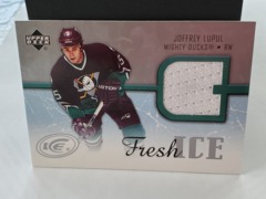 2005-06 Upper Deck Ice Fresh Ice Jersey #FI-LU Joffrey Lupul