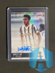 2020-21 Topps Stadium Club Auto UEFA Champions League Marley Ake #CA-MA Chrome