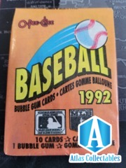 1992 OPC BASEBALL - WAX PACK - FACTORY SEALED