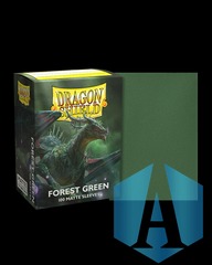 Dragon Shield Matte Sleeves Forest Green Standard 100ct
