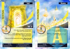 Veil Of Purity // Divinity Realm [Alt Art Extended Foil]