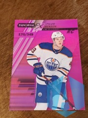 2020-21 UD Synergy FX Rookies Purple 170/349 Tyler Benson #FXR-TB