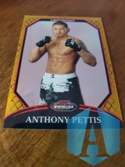 2011 Topps UFC Finest Gold Refractor 14/88 Anthony Pettis #49