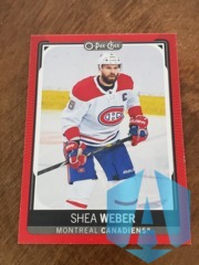 2021-22 O-Pee-Chee Red Border Shea Weber #114
