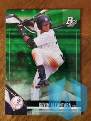 Kevin Alcantara 2021 Bowman Platinum Green 87/99 TOP-88 Yankees