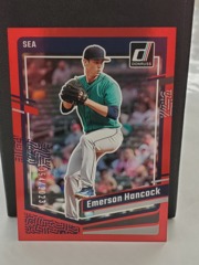 2023 Panini Donruss Emerson Hancock #144 Prospect Red 1354/2023 Seattle