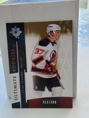2009-10 Upper Deck Ultimate Rookies Collection Tyler Eckford #137 RC 019/399