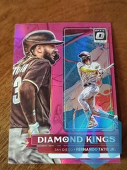 2022 Donruss Optic Diamond Kings Pink Foil #28 Fernando Tatis Jr.