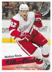2008-09 Ultra Rookie Mattias Ritola #226 Detroit Red Wings