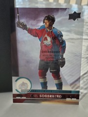2017-18 Upper Deck Clear Cut #50 Carl Soderberg Avalanche