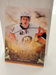 2010-11 Upper Deck Artifacts Rookie Gold 03/35 Dylan Reese #114 NY Islanders