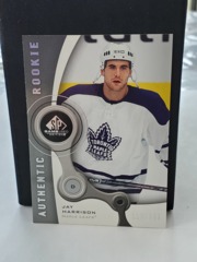 2005-06 SP Game Used Edition Authentic Rookies 119/999 Jay Harrison #237 Rookie