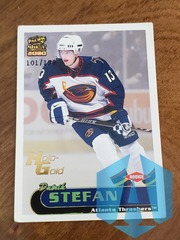 1999-00 Pacific Paramount Holo-Gold 101/199 Patrik Stefan #251 Rookie (see corners)