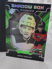 2019-20 UD SPx Shadow Box Rookies Jesper Boqvist #S-JB New Jersey
