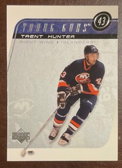 2002-03 Upper Deck Young Guns #213 Trent Hunter New York Islanders RC