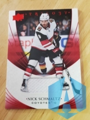 2020-21 Upper Deck Trilogy Red Foil Jersey Nick Schmaltz #24