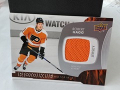 2017-18 Upper Deck Series 2 #RM-RH Robert Hagg Rookie Materials Flyers