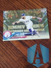 2018 Topps Series 1 #56 Rougned Odor 1399/2018 Texas Rangers