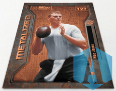 Mac Jones 2021 Skybox Metal Universe Copper METALIZED #127 NFL Patriots