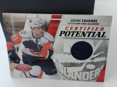 2010-11 Panini Certified Potential Jersey #10 John Tavares 37/99