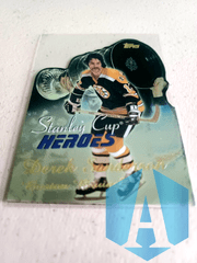 2002-03 Topps Stanley Cup Heroes Derek Sanderson #SCH-DS Die Cut Bruins