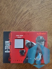 2004 Fleer InScribed Names of Game Material Red Foil NG #DW Dontrelle Willis Jersey 20/79