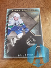2021-22 Black Biamond Bo Horvat BDB-HO 02/50