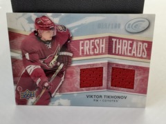 2008-09 Upper Deck Ice Fresh Threads 011/100 Viktor Tikhonov #FT-VT Jersey