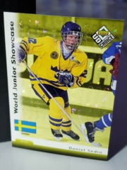 1998-99 Upper Deck UD Choice Reserve World Junior Showcase Daniel Sedin #294