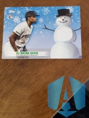 2021 Topps Holiday Ke'Bryan Hayes Relic #WRC-KBH RC Pirates (A)