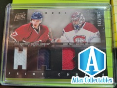 2012-13 Panini Prime - /225 Hockey CAREY PRICE / GEOFFRION Combos