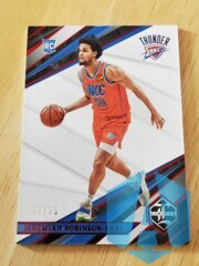 2021-22 Panini Chronicles #488 Jeremiah Robinson-Earl Limited Red RC 57/75