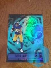 2021 Panini Illusions #96 Jacob Harris RC Teal Rookie 039/175 Rams
