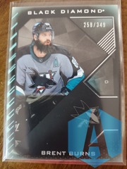 2021-22 UD Black Diamond Brent Burns 258/349 BDB-BB San Jose