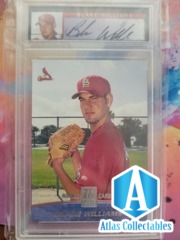 2001 Blake Williams TOPPS Rookie RC #130 /1500 Auto Encased