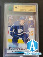 2019-20 Upper Deck Ilya Mikheyev Young Guns MNT 9.0 Graded