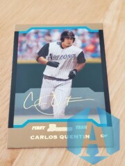 2004 Bowman First Year Gold Carlos Quentin #202 Rookie RC