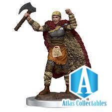 D&D Human Barbarian Premium Painted Figure Sealed