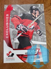 2019 Upper Deck Team Canada Juniors Exclusives 033/250 Dylan Holloway #66