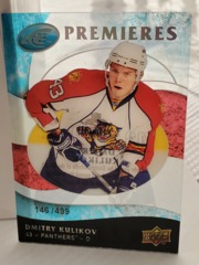 2009-10 Upper Deck Ice Premieres Acetate 146/499 Dmitry Kulikov #155 Panthers