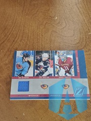 2010-11 Zenith Mozaics Materials #1 Ondrej Pavelec Eric Boulton Nik Antropov